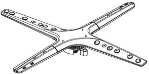 LG AGB73932401 Dishwasher Spray Arm, Lower Genuine Original Equipment Manufacturer (OEM) Part