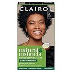 Clairol Natural Instincts Demi-Permanent Hair Dye, 2 Black Hair Color, 1 Count