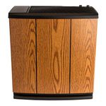 AIRCARE H12 300HB H12-300HB 4-Speed Whole-House Console-Style Evaporative Humidifier, Light Oak, Black Trim