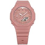 Casio G-Shock GMA-S2100-4A2DR Pink Analog-Digital Dial Pink Resin Strap Women's Watch Shock and 200M Water Resistant G1108