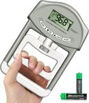 BLEQYS® Grip Strength Tester,Digital Dynamometer Hand Grip Measurement Meter,Forearm Trainer Power 198 Lbs/90 Kgs,Grip Strengthener Meter for Home School to Testing and Training-Multicolour