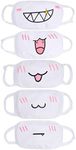 Aniwon Kawaii Mask- 5PCS Anime Face