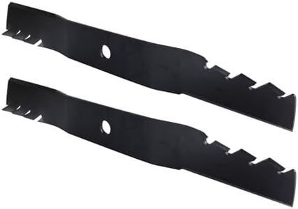 SuperDi M170642 Mulching Blade- Lawn Mower Blades Fits for John Deere UC22008 Compatible with John Deere M170642 X330 X350 X354 X370 X380 Z335E Z335M Z345M Z345R 42 Inch 2 Pack