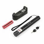 Rechargeable Green LED Laser Pointer Pen for Party, Disco, Presentation & Outdoor Use (3.7V Battery Included) Laser Light Powerful for Kids to Play