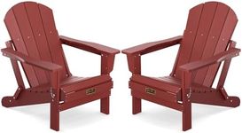 SERWALL Foldable Adirondack Chair S