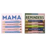 Luejnbogty Reminder Daily Mantra Pens MAMA Pens Funny Weekly Pens Fine Point Smooth Writing Pens 2Set