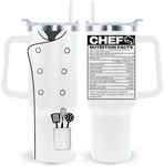 sxmluedn Chef Gifts Chef Tumbler Cu