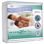 Protect-A-Bed AllerZip Terry Allergy / Bed Bug Free Mattress Protector Full XL Size (13" deep)