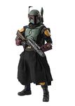 Bandai S.H. Figuarts Star Wars The Mandalorian Boba Fett, Approx. 6.1 Inches (155 Mm), Abs & Pvc & Cloth Pre-Painted Action Figure