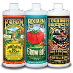 FoxFarm FX14050 Big Bloom, Grow Big & Tiger Bloom Liquid Fertilizer Nutrient Trio Hydro-Formula, 3/32-Ounce Bottles