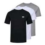 Mens DKNY GIANTS - 3pk Black/White/Grey