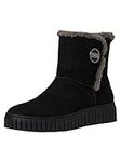 s.Oliver Women's 5-26418-41 Snow Boot, Black, 5 UK