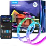 Govee RGBIC Outdoor LED Strip Lights with Warm and Cold White, 65.6 ft 2.4G WiFi Smart Outdoor Lights Waterproof, Work with Alexa, App Control for Stairs, Porch, Patio Decorations