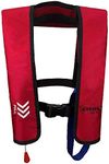 Eyson Inflatable Life Jacket Life Vest Basic Automatic/Manual (Red Auto)