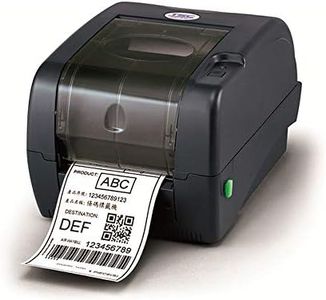 TSC Ttp 345 Thermal Transfer Desktop Barcode Monochrome Wired Home InkJet Printers, 300 Dpi, Multicolor