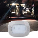 Auto Car Ceiling Roof Lights Magnetic Dome Light Universal USB Rechargeable Wireless 10 LEDs Interior Reading Light Car Back Trunk Lights for Interior and Exterior of Car, Motorhome,Truck