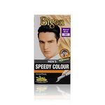 Bigen Men's Speedy Colour | Easy & Speedy Application | No Ammonia | with Applicator Comb - 101 Natural Black (Pack of 3)