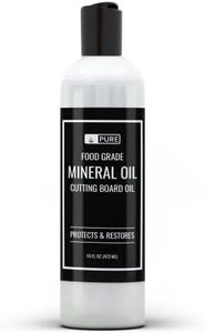 Mineral Oil (16 oz.) by Pure Organic Ingredients, Food & USP Grade, for Cutting Boards, Butcher Blocks, Counter Tops, Wooden Utensils, More