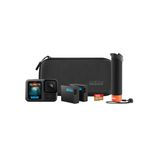GoPro HERO13 Black Special Bundle Includes - HERO13 Black Camera, Handler, 2-Enduro Batteries, 2-Curved Adhesive Mounts, 64GB MicroSD Card, Hard Carrying Case(1-Yr International+1-Yr India Warranty)