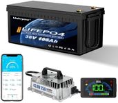 36V 105Ah LiFePO4 battery, built-in