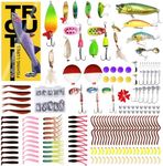 320pcs Fishing Lures Accessories Ki