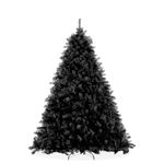 Casafield 4.5FT Black Spruce Artificial Holiday Christmas Tree with Sturdy Metal Stand