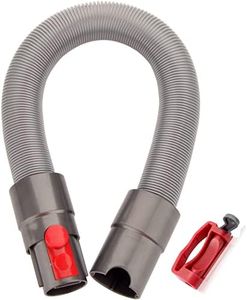 Wingsflying Extension Hose and Trigger Lock for Dyson - Flexible Hose and Switch Holder for Dyson V15 V11 V10 V8 V7 Detect Torque Drive Absolute Animal Motorhead Vacuum Cleaner(Not for Outsize)