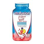 Vitafusion Fibre Well Adult Supplement Gummies, 10g of Fibre, 90 Count (22-day supply), Packaging may vary.