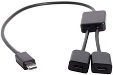 JSER Micro USB to Dual Ports Micro 