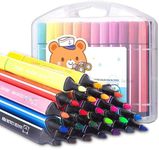 FunBlast Washable Watercolor Pens Set - Colouring Kit Art Markers Colour Sketch Pens Set Kids Artists Sketching Drawing Materials Craft Supplies Return Gift (24 watercolor pen set)