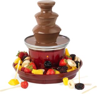 Giles & Posner 3-Tier Chocolate Fountain – Stainless Steel Dessert Maker
