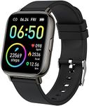 Smart Watch, Fitness Tracker 1.69" Touch Screen Fitness Watch with Heart Rate Sleep Monitor, Step Counter Smart Watch for Men Women Activity Trackers IP68 Waterproof Smartwatch Sports for iOS Android
