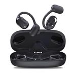 BANIGIPA Open Ear True Wireless Earbuds, Bluetooth 5.4 Headphones w/Dual Mic for Calling, 10g Light&Comfort, Open Ear Earbuds w/Earhooks for Working Running Traveling, IP67 Waterproof, 40H Playtime