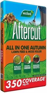 Westland Autumn Lawn Feed and Moss Killer – Covers 350m²