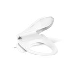 KOHLER K-18751-0 C3 050 Elongated Warm Water Bidet Toilet Seat, White with Quiet-Close Lid and Seat, Low Profile Design, Self-Cleaning Wand, Adjustable Spray Pressure and Position, Comfortable Clean