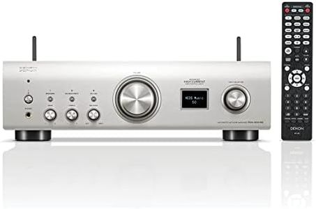 Denon PMA-900HNE Integrated Network HiFi Amplifier, Power Amplifier with Phono Equalizer, Analog Mode, Music Streaming via Wi-Fi, AirPlay 2, Bluetooth and HEOS Built-in, Roon Tested - Silver