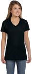 Hanes Womens Perfect-t V-neck T-shi