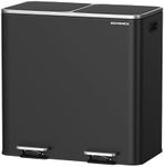 SONGMICS Trash Can, 2 x 10.6 Gallon