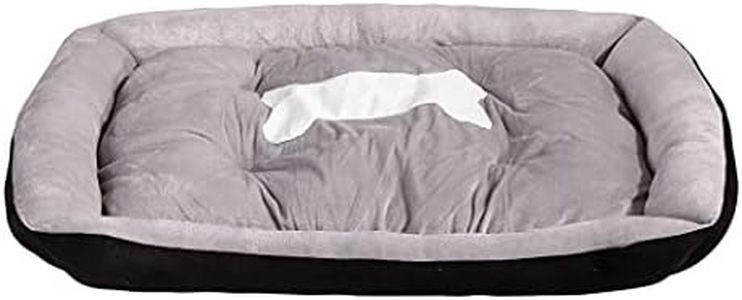 PaWz Pet Bed Dog Beds Bedding Mattress Mat Cushion Soft Pad Pads Mats XXL Black, Dog Bed with Non-Slip Bottom and PP Cotton, Pet Sofa Bed Machine Washable, Pet Bed with Warm Mattress Cushion