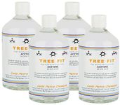 Tree Fit Acetone | Nail Polish Remover | Cleaning Glass Remover | Remove Paint And Stuff Marks | Clear | (250 X 4 =1000 ML)