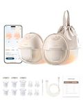 eufy Security Wearable Breast Pump S1 Electric Hands-Free Breast Pump with Heating Technology, App-Controlled Smart Rhythm, Hospital-Grade Suction, Portable Design, Leak-Proof and Ultra-Quiet