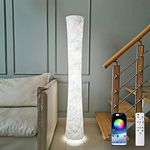 Pehtini Floor Lamp for Living Room 61" LED Floor Lamp Corner Floor Lamps RGB Color Changing Floor Lamp Smart Dimmable Floor Lamp with Remote & APP Control & Music Sync Modern Floor Lamp for Bedroom