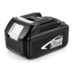 5.0Ah Replacement for Makita 18V Battery BL1860 BL1820 BL1830B BL1840B BL1850B BL1815B BL1835B LXT400 Lithium-ion LXT Battery with LED Indicator for Mak 18V Cordless Power Tools