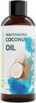 Premium Nature Fractionated Coconut Oil Massage Oil - Cold Pressed Pure Oil for Essential Oils Mixing Dry Skin Moisturizer Natural Carrier Baby Oil for Face Hair & Body Aromatherapy Virgin Raw 4 oz