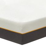 OYT Single Mattress,Single Memory Foam Mattress,Breathable Mattress Medium Firm,with Soft Fabric Fire Resistant Barrier Skin-friendly Durable for Single Bed (90x190x15cm,3ft)