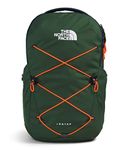 THE NORTH FACE Jester Backpack Pine Needle/Summit Navy/Power Orange One Size