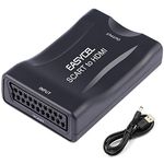 EASYCEL Scart to HDMI Adaptor, Scart to HDMI Converter, Scart in HDMI Out Converter, Scart HDMI Adapter…