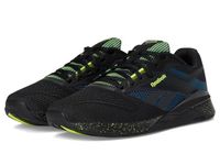 Reebok Men's Nano X4 Training Shoes Black/Escape Blue/Digital Lime, Size 10.5