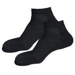 NILMAN premium socks for men and women,girl & boy Ultimate Comfort Athletic sport Ankle eco friendly combed cotton socks pack of 1 pair black