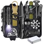 13-in-1 Survival Kits, Gifts for Men Dad Husband Him - Survival Gear and Equipment, Stocking Stuffers for Men Christmas Birthday Gifts, Cool Gadgets Gift for Outdoor, Gardening, Camping